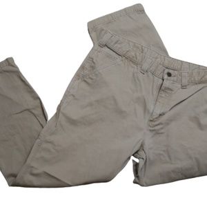 Men's Khaki Carhartt Work Pants